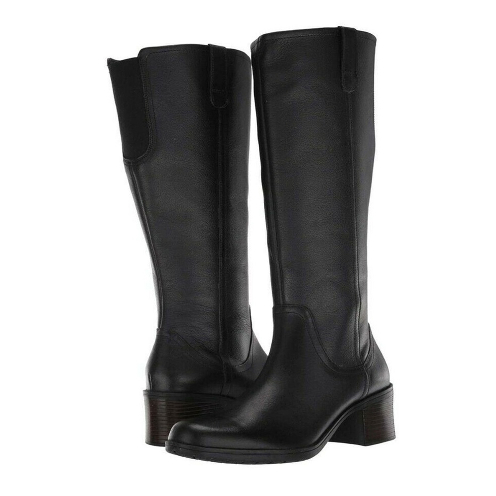 CLARKS HOLLIS MOON RIDING BOOTS